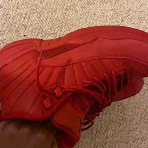 Red Jordan 12s